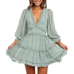 Amazon Ruffle Dress
